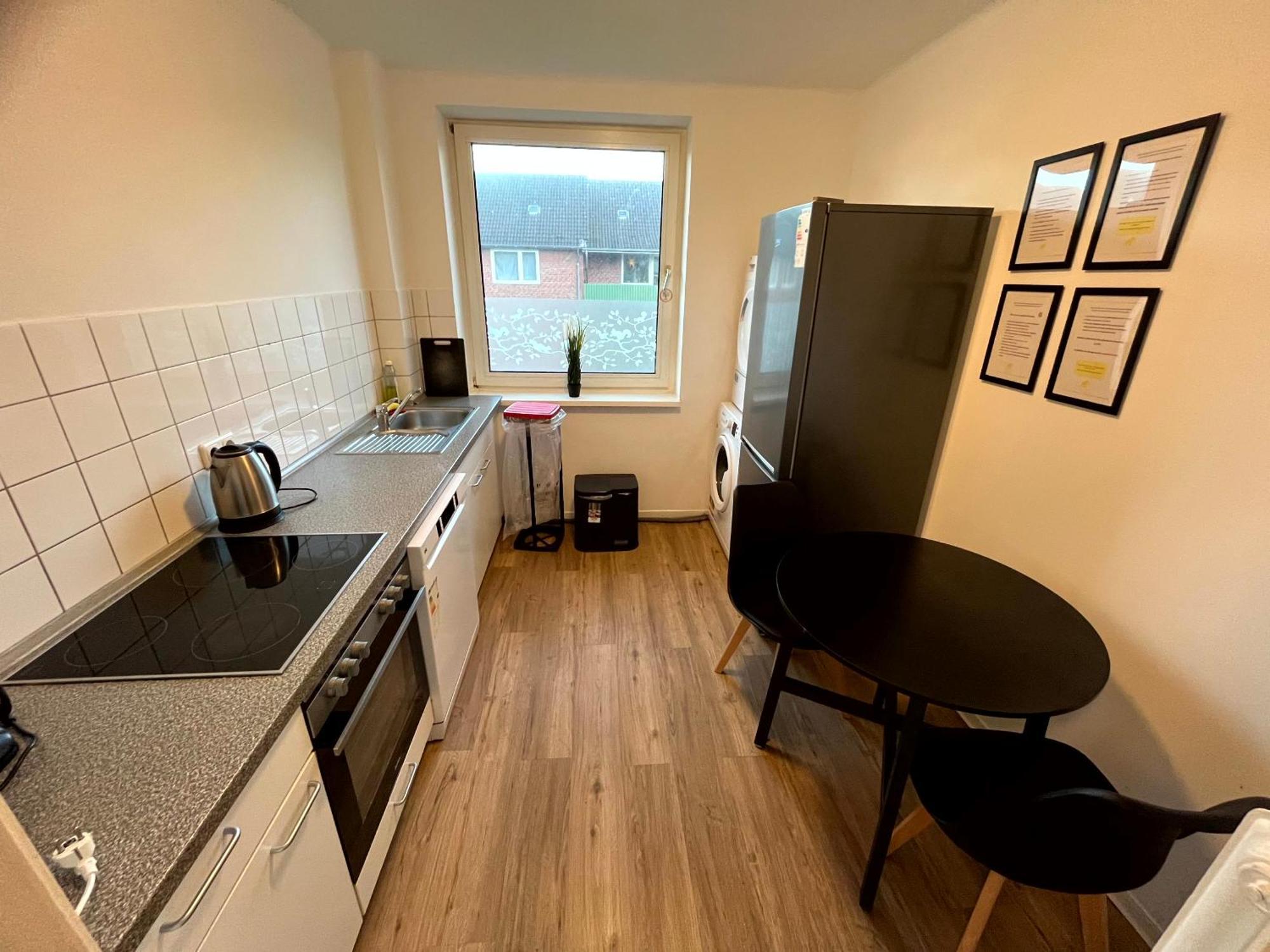 3-Zimmer Monteurwohnung Mit Balkon Neumünster Dış mekan fotoğraf